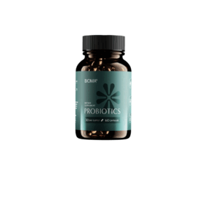 ( 1Pack) BIOMA Probiotics - Daily Gut Health & Digestive Support Supplement 60 Capsules